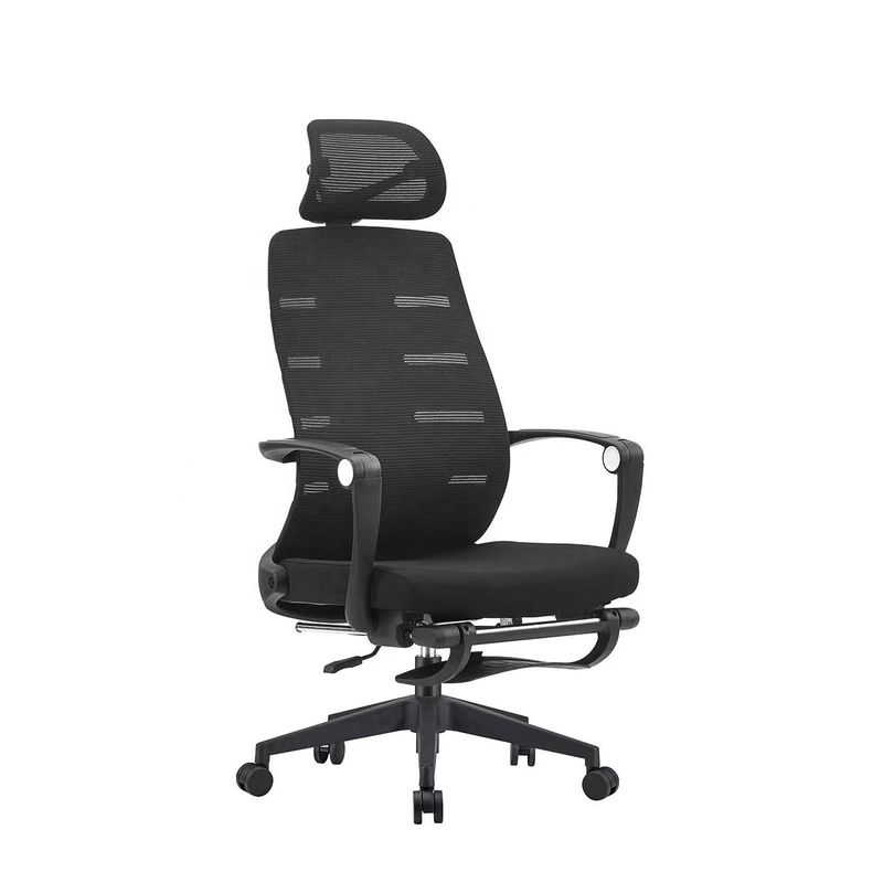 Silla de oficina giratoria de acero inoxidable para personal y gerentes BIFMA Muestra estándar gratuita
