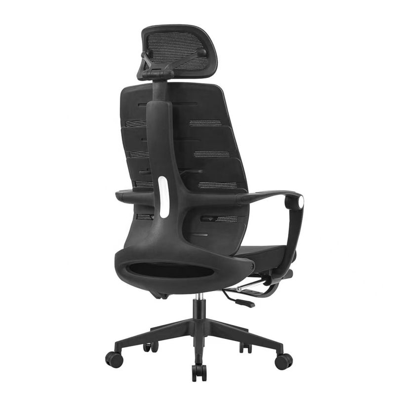 Silla de oficina giratoria de acero inoxidable para personal y gerentes BIFMA Muestra estándar gratuita
