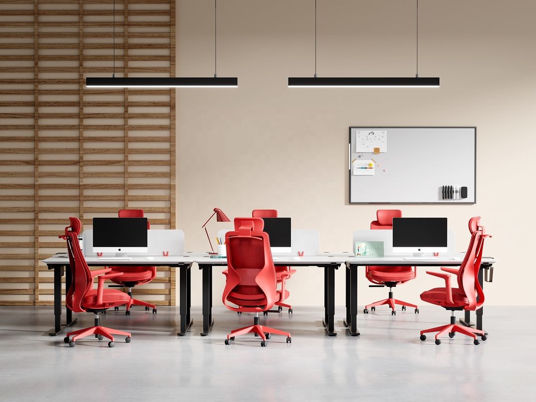 Silla elevadora de diseño moderno de espalda alta silla giratoria de oficina para el personal y el gerente en Foshan