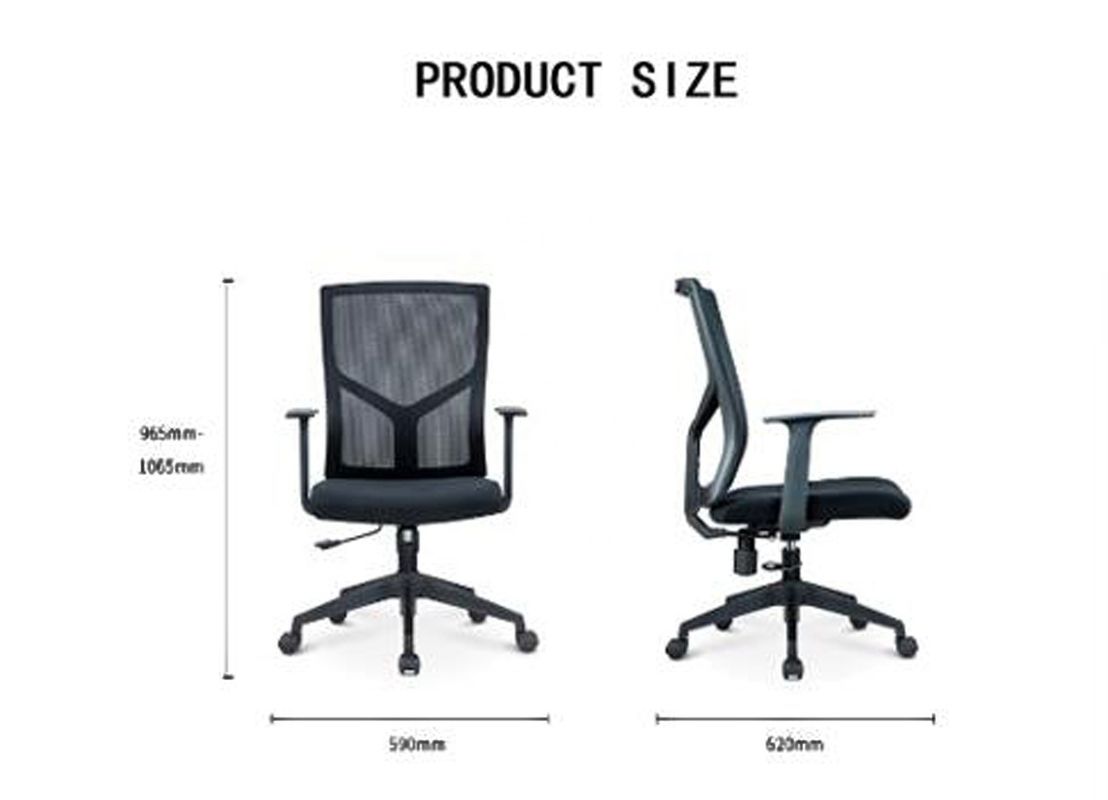 Sillones de oficina de malla asequibles cómodos y elegantes para la oficina Hotel hogar o escuela