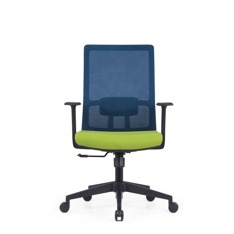Silla de oficina giratoria con respaldo de cabeza y soporte ergonómico