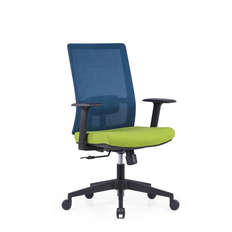 Silla de oficina giratoria con respaldo de cabeza y soporte ergonómico