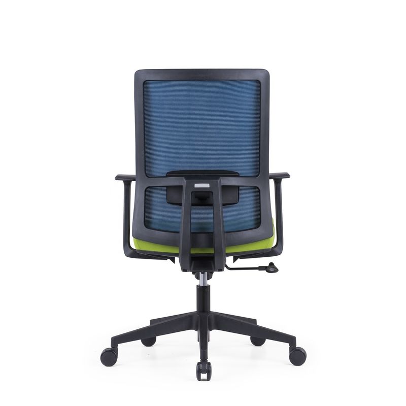 Silla de oficina giratoria con respaldo de cabeza y soporte ergonómico