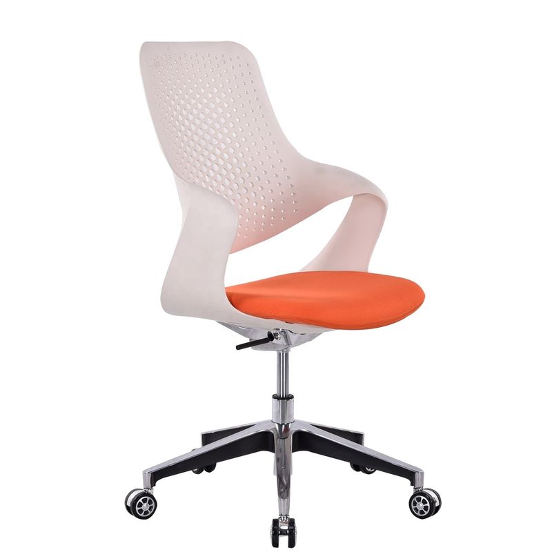 Silla de oficina ajustable de plástico moderno para escritorio de computadora