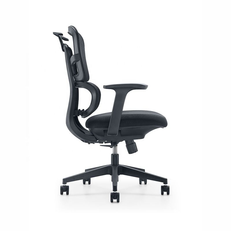 Silla de oficina ergonómica de espalda doble ajustable con espalda media de malla para muebles de oficina modernos