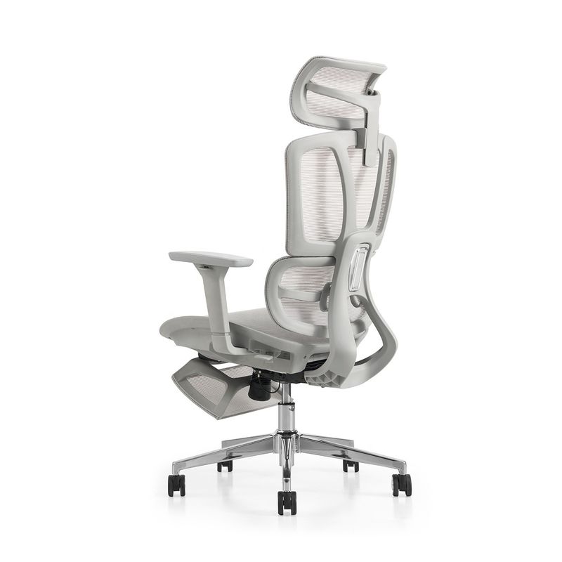 Silla giratoria Y-SEATER Silla de oficina de malla completa con marco de aluminio y diseño ergonómico