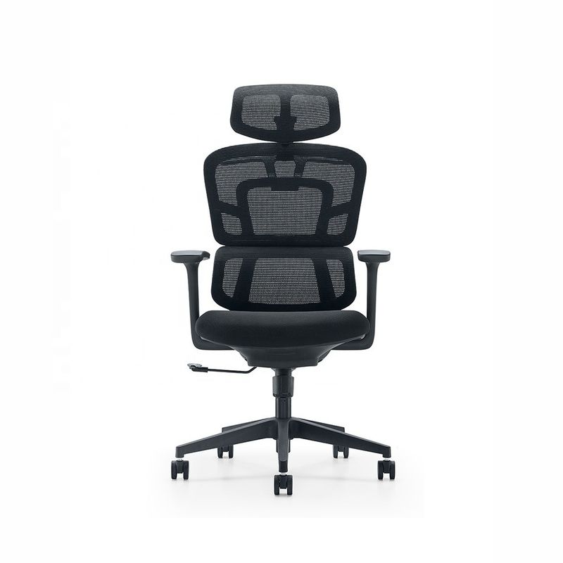 Embalaje de correos ajustable de espalda alta ejecutivo de lujo de malla silla de oficina con soporte lumbar