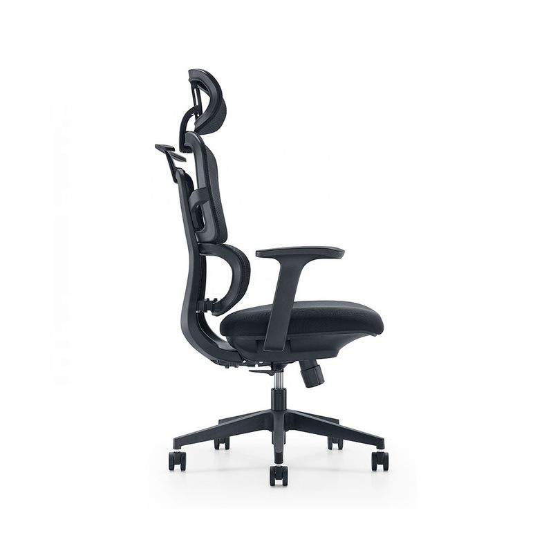 Embalaje de correos ajustable de espalda alta ejecutivo de lujo de malla silla de oficina con soporte lumbar
