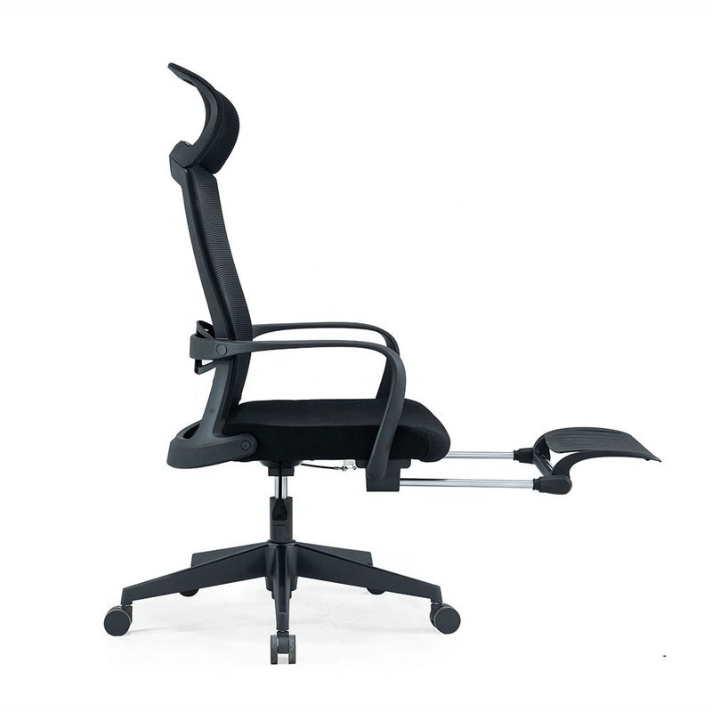 Muebles comerciales silla de oficina ergonómica con respaldo de malla alta para un trabajo cómodo