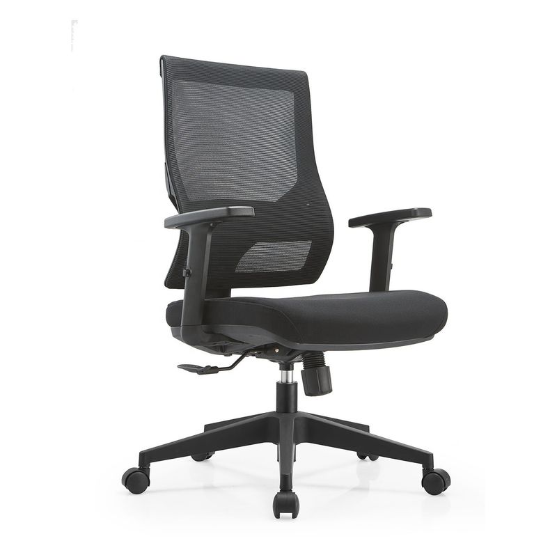 650*580*960-1060mm silla de malla con soporte lumbar para oficina y conferencia