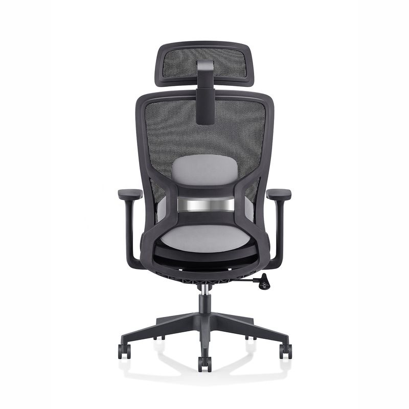 Mecanismo de autocarga silla ergonómica con respaldo de malla para trabajo de oficina cómodo