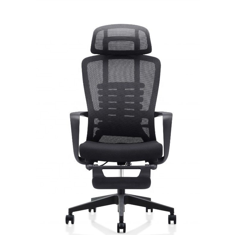Embalaje de correo Y silla de oficina ergonómica con soporte lumbar ajustable y espalda de malla