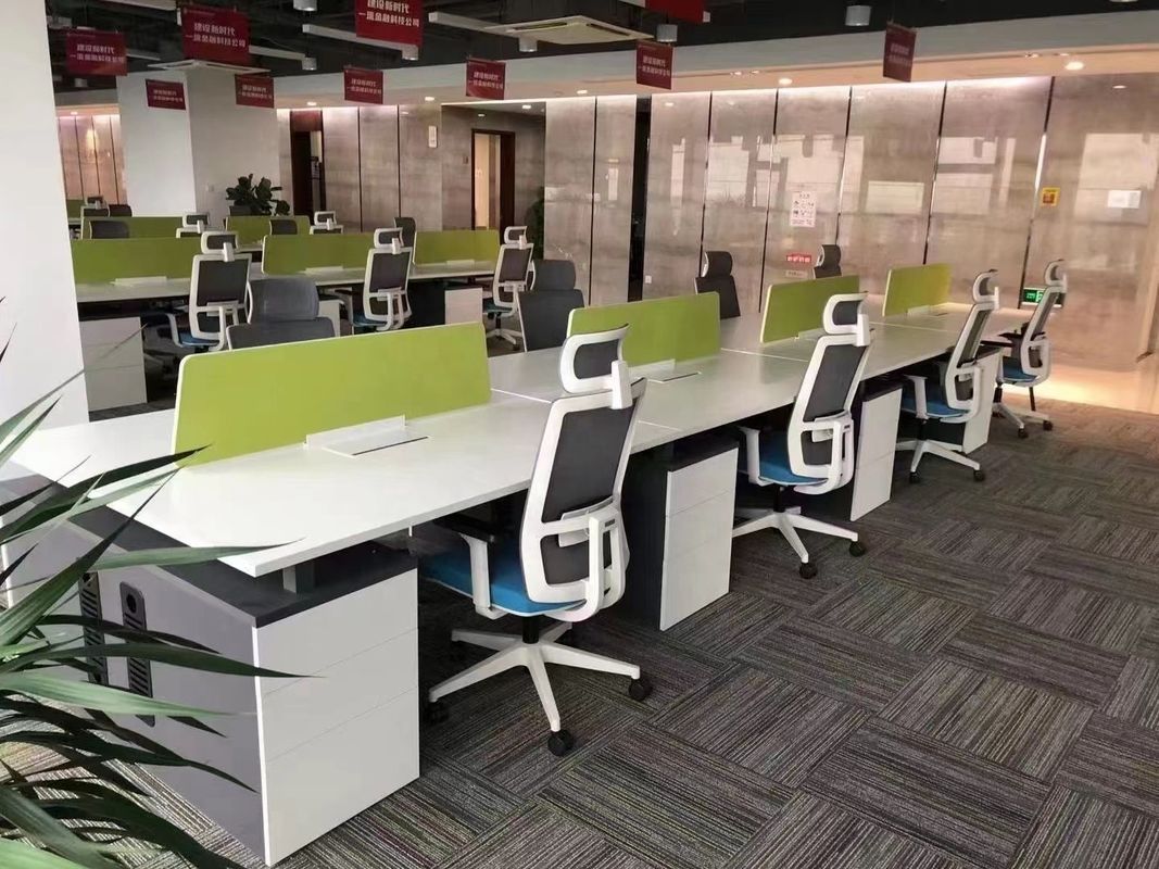 Silla giratoria de estilo moderno en tela de malla negra para oficina ergonómica y estándar BIFMA