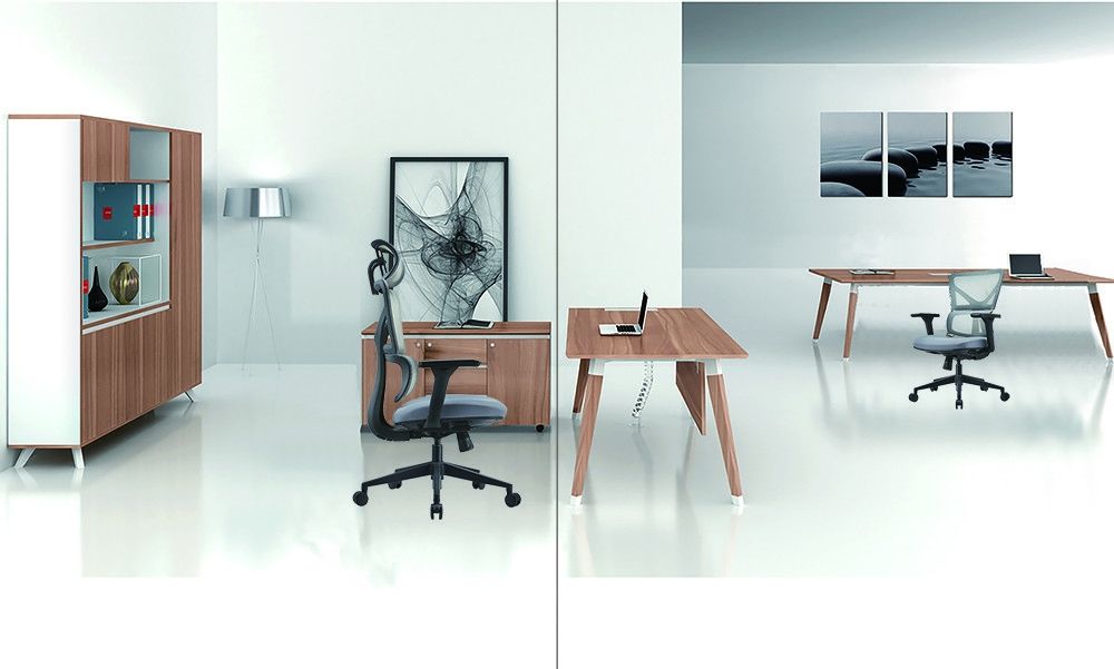 Moderno estilo de diseño silla de oficina de malla de espalda alta para el ejecutivo de mobiliario de oficina de Foshan