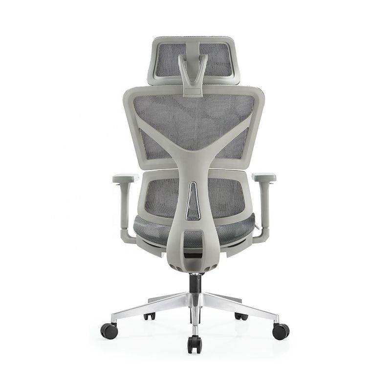 Muestra gratuita de diseño personalizado de gama alta con malla trasera silla giratoria de oficina para soporte ergonómico