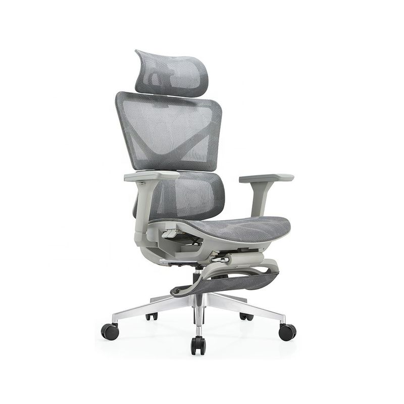 Muestra gratuita de diseño personalizado de gama alta con malla trasera silla giratoria de oficina para soporte ergonómico