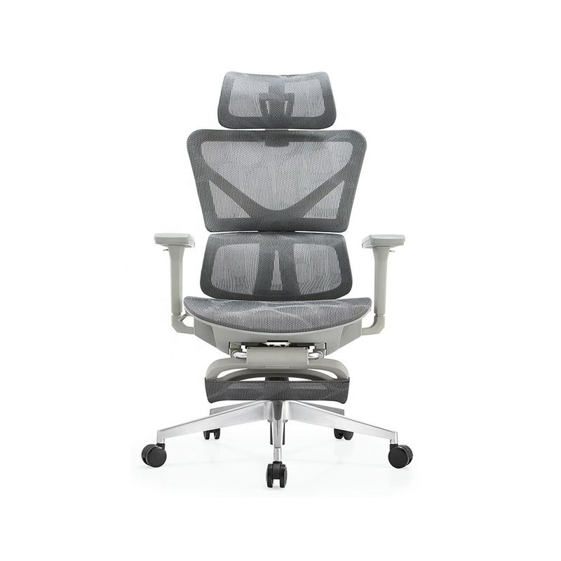 Muestra gratuita de diseño personalizado de gama alta con malla trasera silla giratoria de oficina para soporte ergonómico