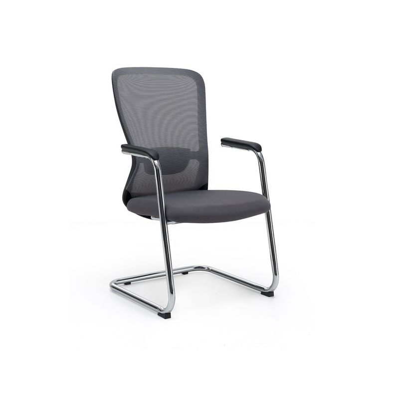 Sillones convertibles de malla Ventas de múltiples opciones de espalda media Moderadas sillas de oficina para sala de reuniones