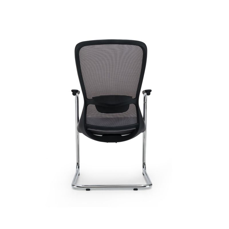 Sillones convertibles de malla Ventas de múltiples opciones de espalda media Moderadas sillas de oficina para sala de reuniones