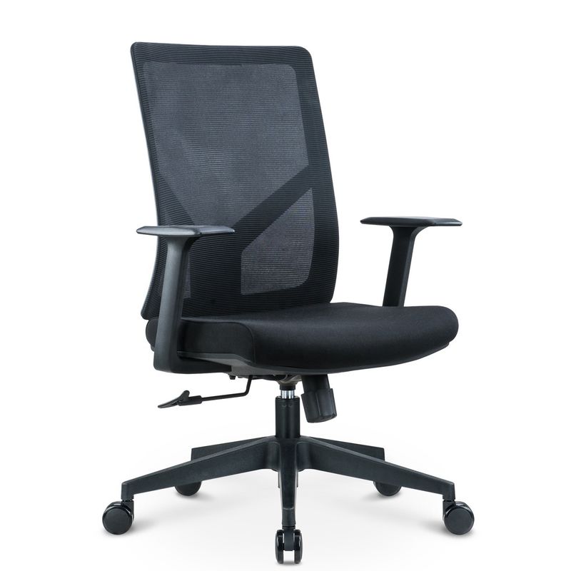 Oficina/Hotel/Casa/Escuela Respaldo ajustable de espalda alta silla de oficina de tela de malla giratoria 360