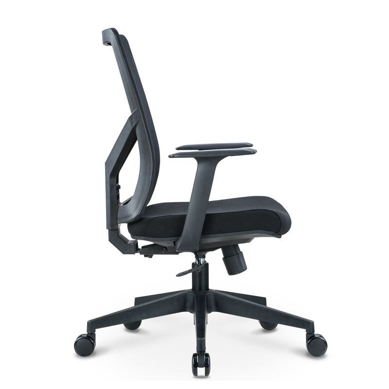 Oficina/Hotel/Casa/Escuela Respaldo ajustable de espalda alta silla de oficina de tela de malla giratoria 360