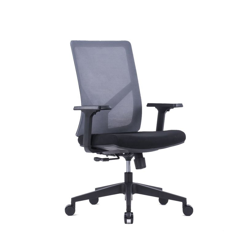 Silla reclinable giratorio con malla cómoda y ergonómica para oficina o computadora moderna