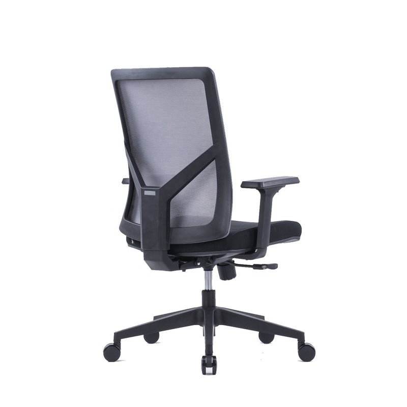 Silla reclinable giratorio con malla cómoda y ergonómica para oficina o computadora moderna