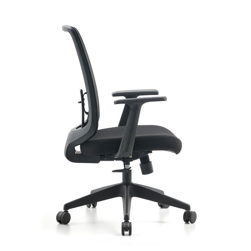 Muestra gratuita Cadeira de Escritorio M-062B Silla de oficina ergonómica con malla giratoria en la espalda media