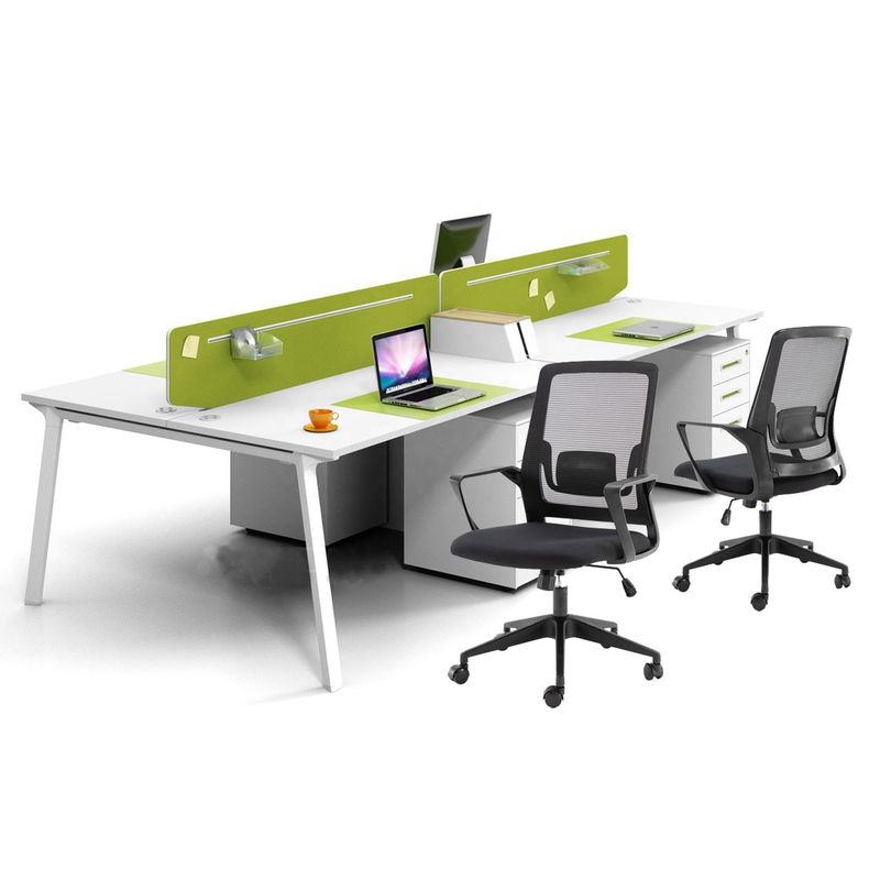 Sillones de oficina con diseño ergonómico y material de malla de acero inoxidable tipo metal