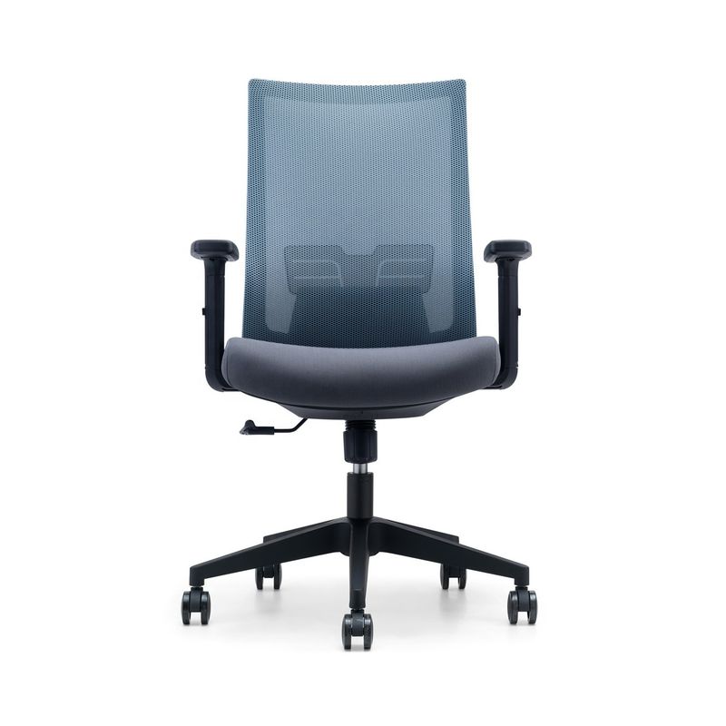 Silla de oficina ejecutiva de malla media de acero inoxidable para oficina Hotel hogar y escuela