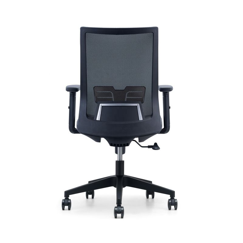 Silla de oficina ejecutiva de malla media de acero inoxidable para oficina Hotel hogar y escuela