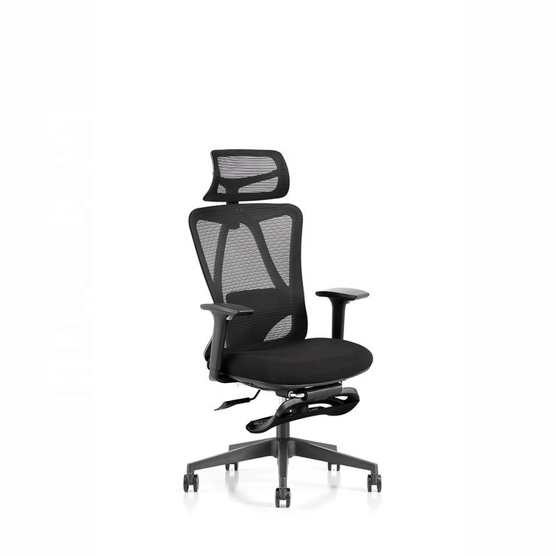 Sillones de oficina con respaldo alto ajustable de malla de personal Diseño moderno Gerente Cadeira de escritorio