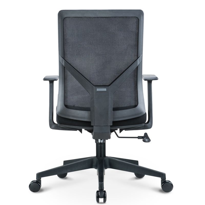 Muestra gratuita de envío Cadeira malla media espalda giratoria silla de trabajo ajustable para oficina