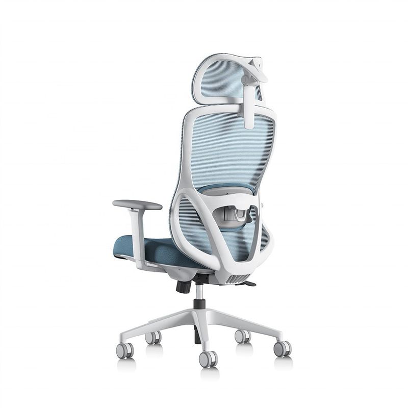 Silla giratoria ajustable con respaldo de brazo 3D y cojín de asiento cómodo