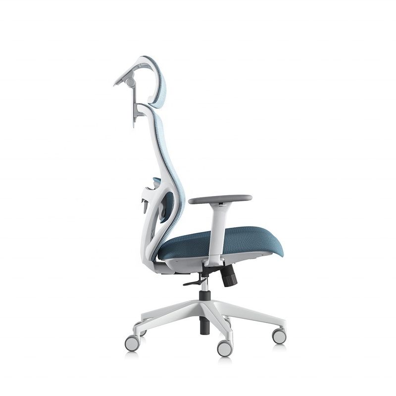 Silla giratoria ajustable con respaldo de brazo 3D y cojín de asiento cómodo