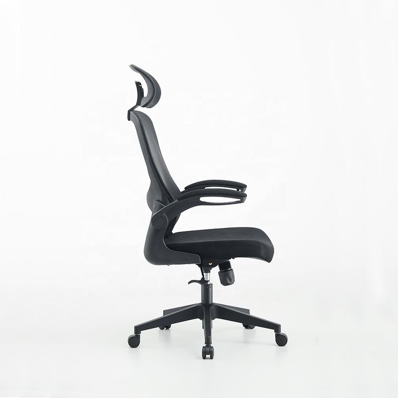 Sillones de oficina ergonómicos de espuma ejecutiva giratoria de malla ajustable para FOSHAN Comfort