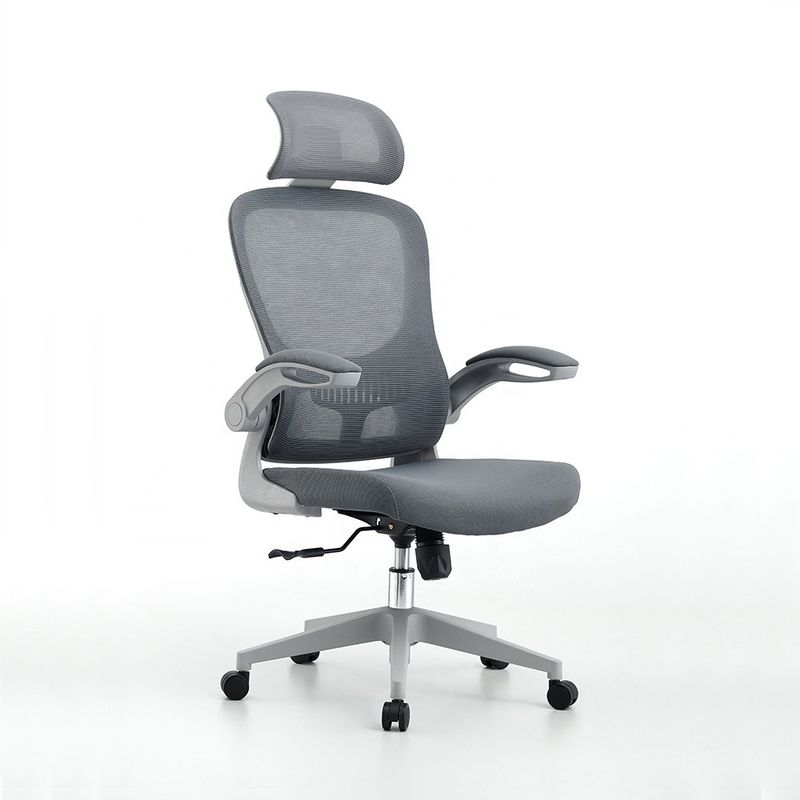 Sillones de oficina ergonómicos de espuma ejecutiva giratoria de malla ajustable para FOSHAN Comfort
