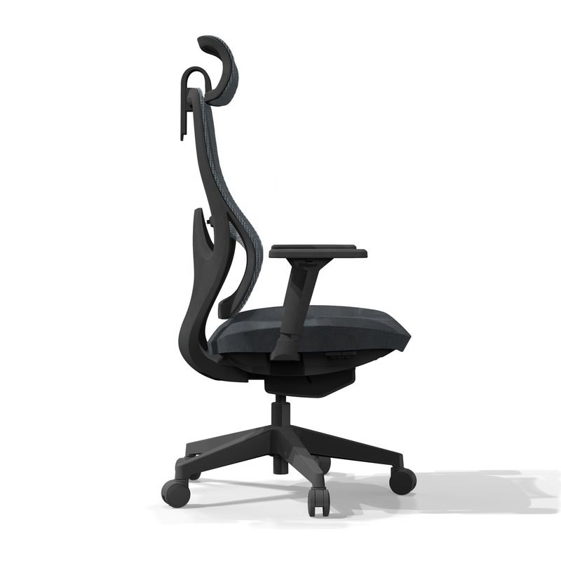 Silla de oficina con malla de acero inoxidable mayorista en FoShan para asientos cómodos