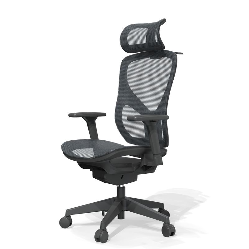 Silla de oficina ergonómica de malla completa de altura ajustable en estilo de diseño moderno para Guangdong