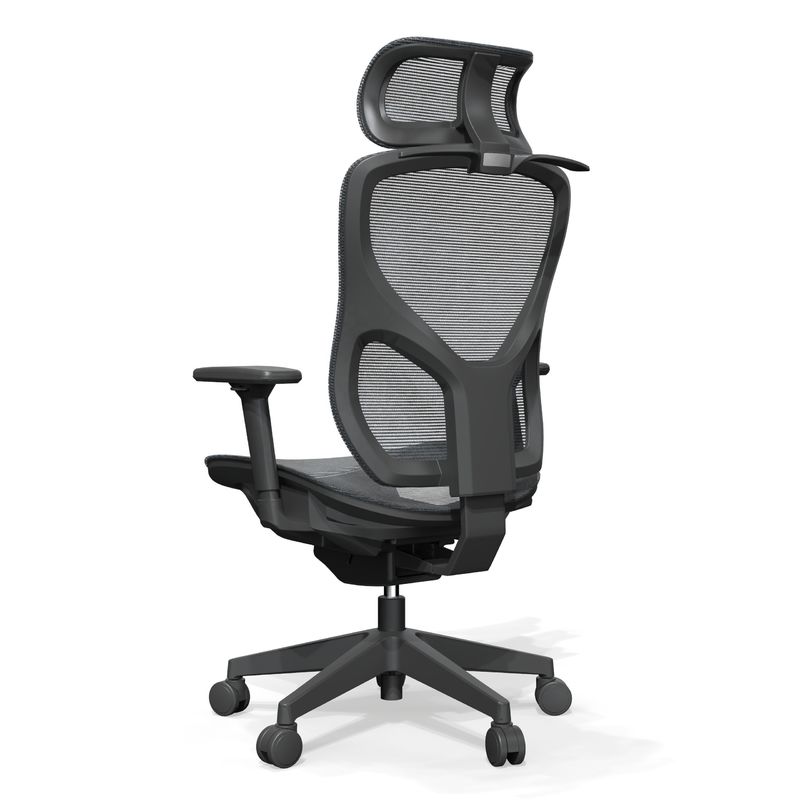 Silla de oficina ergonómica de malla completa de altura ajustable en estilo de diseño moderno para Guangdong