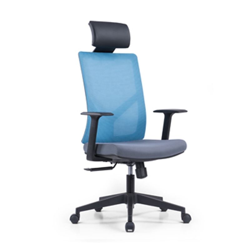 Silla de oficina ajustable con respaldo lumbar