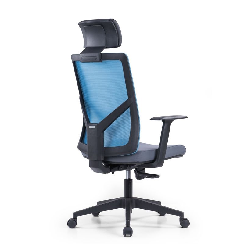Silla de oficina ajustable con respaldo lumbar