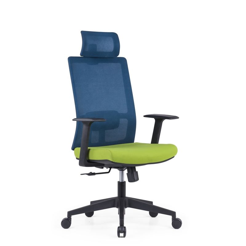 Foshan trabajo giratorio de plástico personal giratorio computadora ejecutiva malla ergonomía silla de oficina 580 * 640 * 1150-1250mm