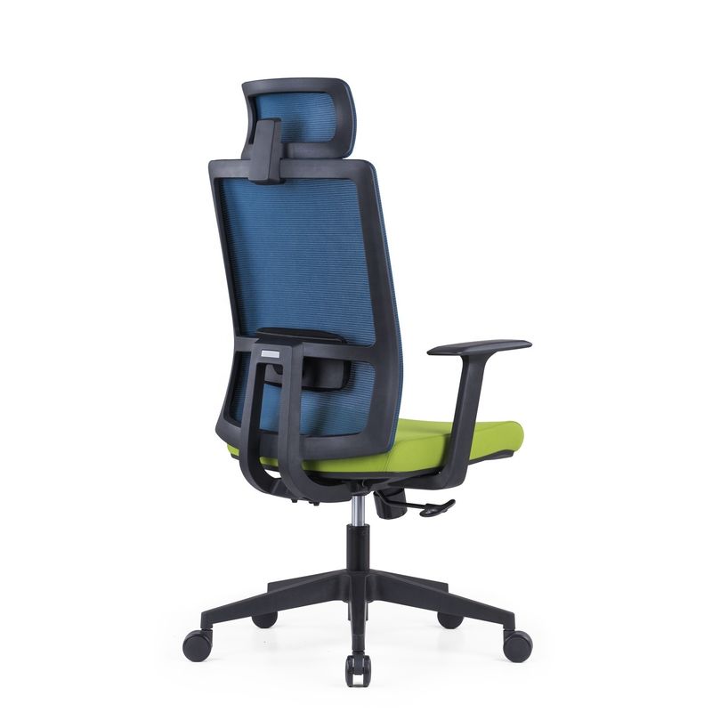 Foshan trabajo giratorio de plástico personal giratorio computadora ejecutiva malla ergonomía silla de oficina 580 * 640 * 1150-1250mm