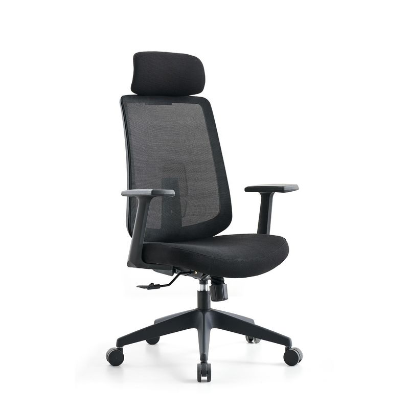 Respaldo ajustable de espalda alta silla de malla giratoria para gerente de oficina M-062A ejecutivo