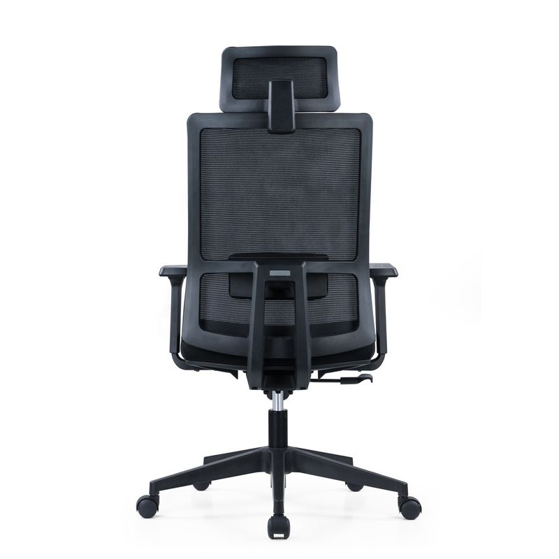 Silla de oficina de escritorio de computadora ejecutiva de lujo con diseño ergonómico ajustable para jefes superiores