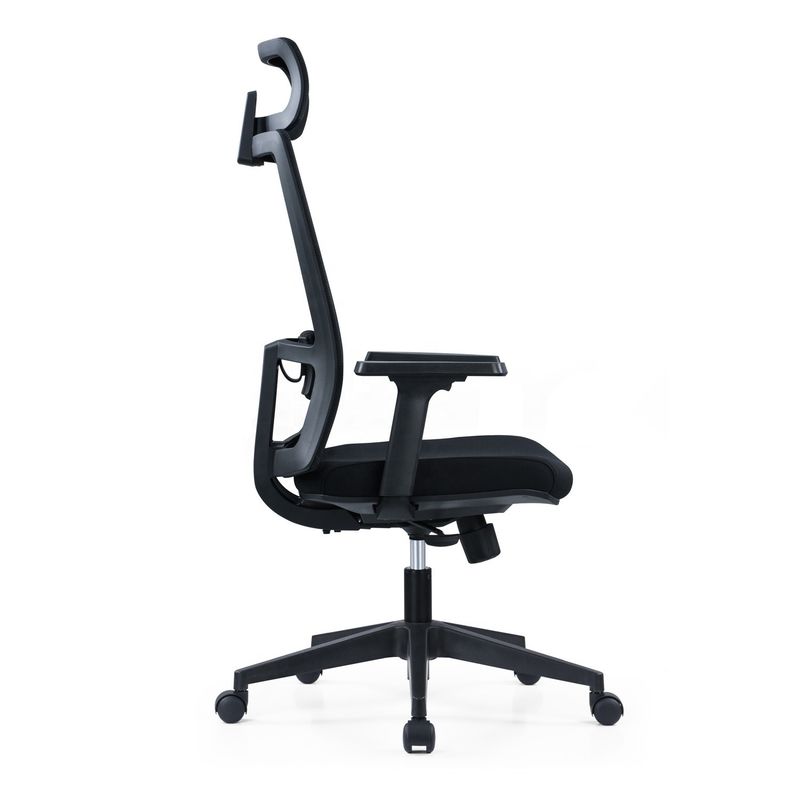 Silla de oficina de escritorio de computadora ejecutiva de lujo con diseño ergonómico ajustable para jefes superiores
