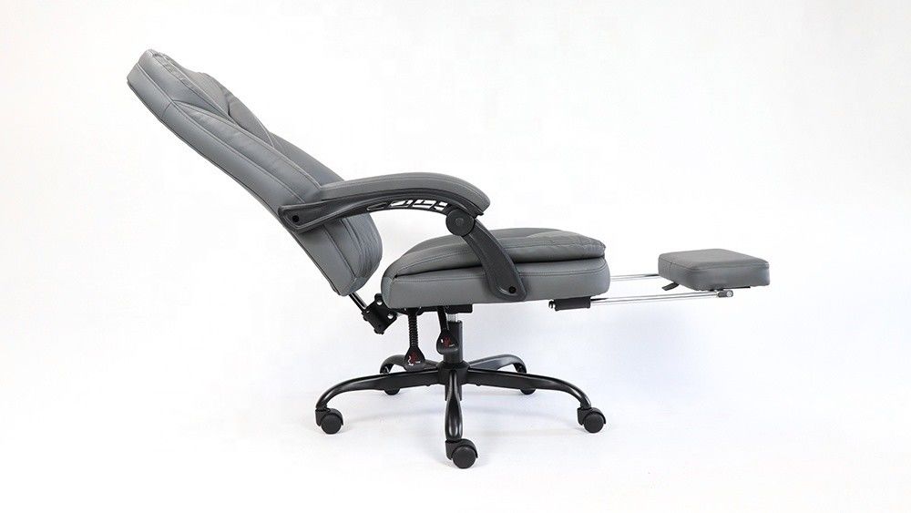 Comodidad y estilo silla de oficina de cuero sintético de lujo ideal para largas horas en la oficina