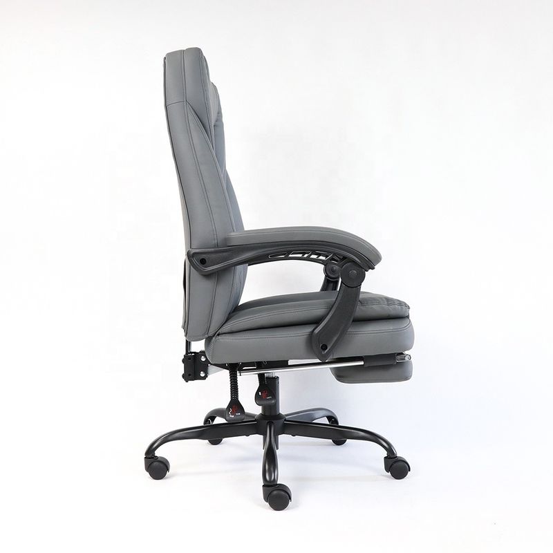 Comodidad y estilo silla de oficina de cuero sintético de lujo ideal para largas horas en la oficina
