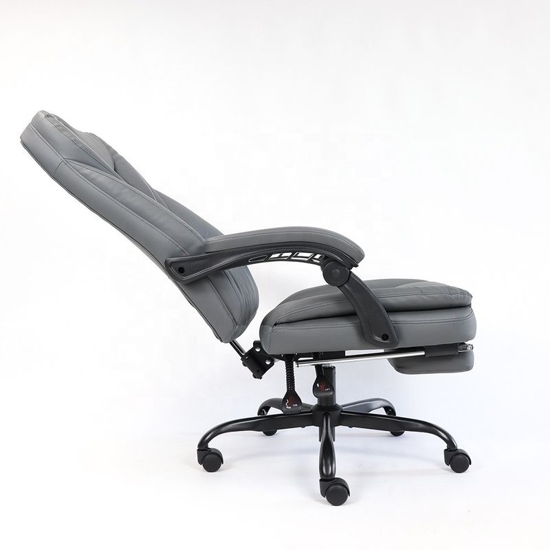 Comodidad y estilo silla de oficina de cuero sintético de lujo ideal para largas horas en la oficina